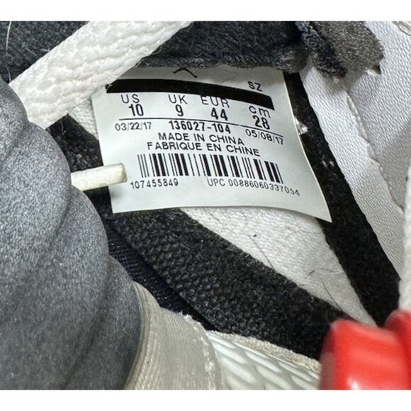 Nike Air Jordan 5 Retro White Cement 136027-104 Men’s Size 10 Leather‎ Shoes main image 5